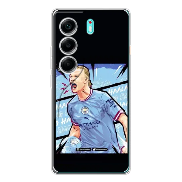 Чехол с принтом «гол Эрлинг Холланд» для TECNO Camon 40