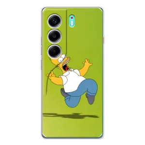 Чjхол з Сімпсонами для TECNO Camon 40 (VPrint) (Гомер Сімпсон)