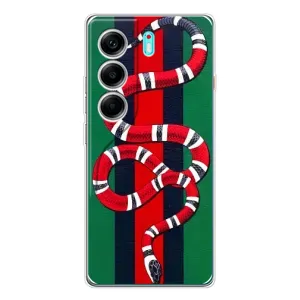 Чехол с принтом «Gucci змия» для TECNO Camon 40