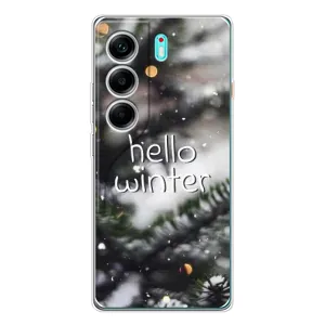 Новорічні, Святкові Чохли для TECNO Camon 40 - 2024 год (Hello winter)