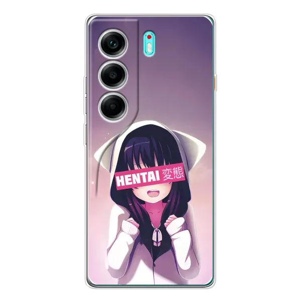 Чохол з принтом «Hentai chan» для TECNO Camon 40 Чохол з принтом «Hentai chan» для TECNO Camon 40