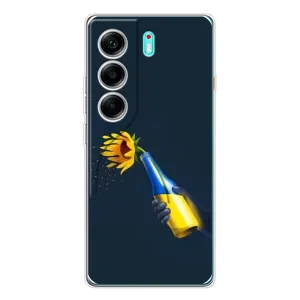 Чохол для Патріота України TECNO Camon 40 - (AlphaPrint) (Коктель молотова)