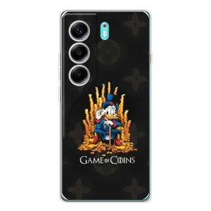 Чехли для TECNO Camon 40 - Скрудж МакДак Louis Vuitton (PREMIUMPrint) (Король грошей)