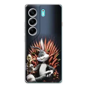 Чохол з принтом «Король Кролик» для TECNO Camon 40