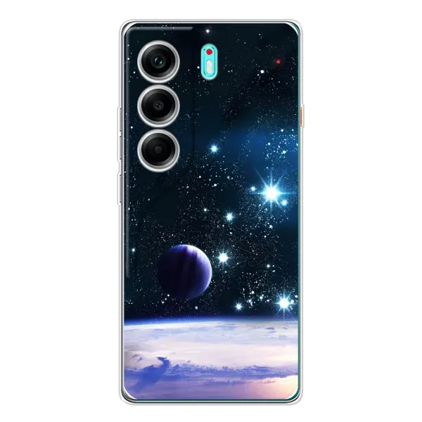 Чохол з принтом «Космічний вид» для TECNO Camon 40