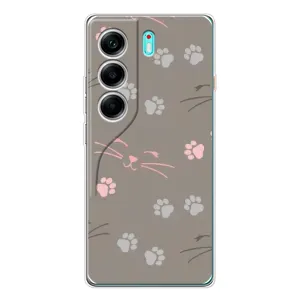 Чохол з малюнком кіт на TECNO Camon 40