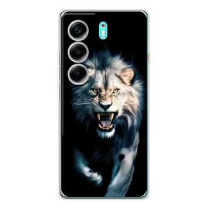 Чохол з принтом «Лев у темряві» для TECNO Camon 40