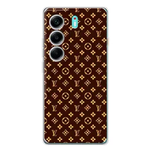 Чохли Луі Вітон для TECNO Camon 40 (AlphaPrint - LOUIS VUITTON) (лого LOUIS VUITTON)