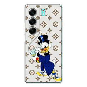 Чехли для TECNO Camon 40 - Скрудж МакДак Louis Vuitton (PREMIUMPrint) (Макдак на стилі)
