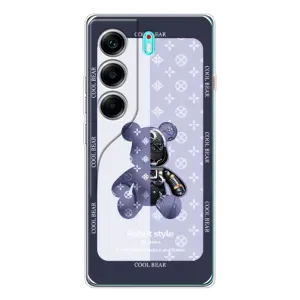 Круті Чохли Луі Віттон для TECNO Camon 40 (AlphaPrint) (Медведик LV)