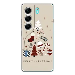 Різдвяні Чохли для TECNO Camon 40 (VPrint) (Merry Christmas)