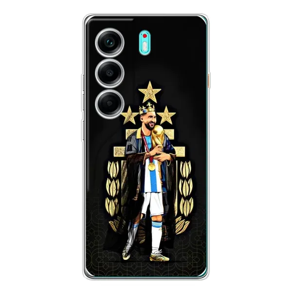 Чохол з принтом «Мессі Король» для TECNO Camon 40