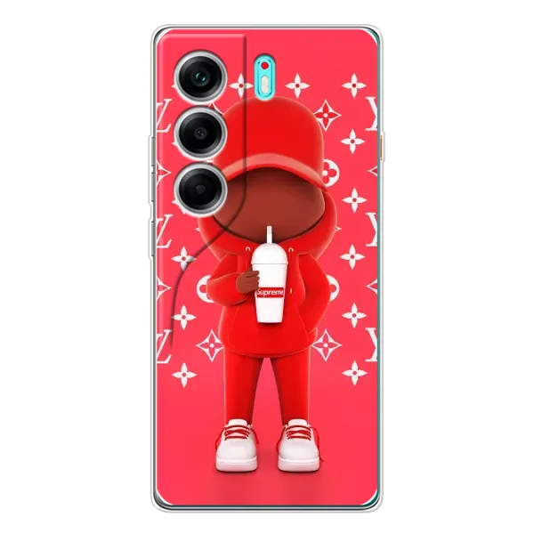 Чохол з принтом «Модний стиль» для TECNO Camon 40 Чохол з принтом «Модний стиль» для TECNO Camon 40