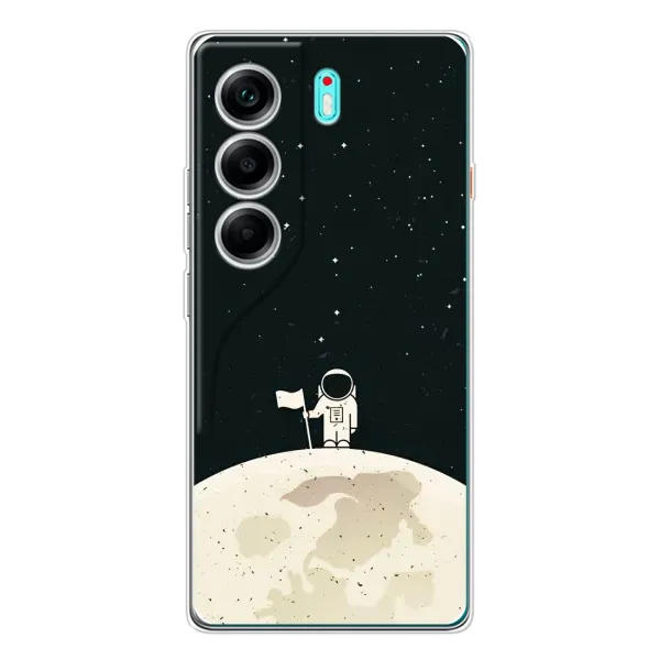 Чохол з принтом «На місяці» для TECNO Camon 40