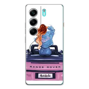 Чохол з друком для TECNO Camon 40 - (Мода) (AlphaPrint) (На машині)