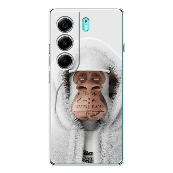 Чохол з принтом «мавпа NFT в тату» для TECNO Camon 40