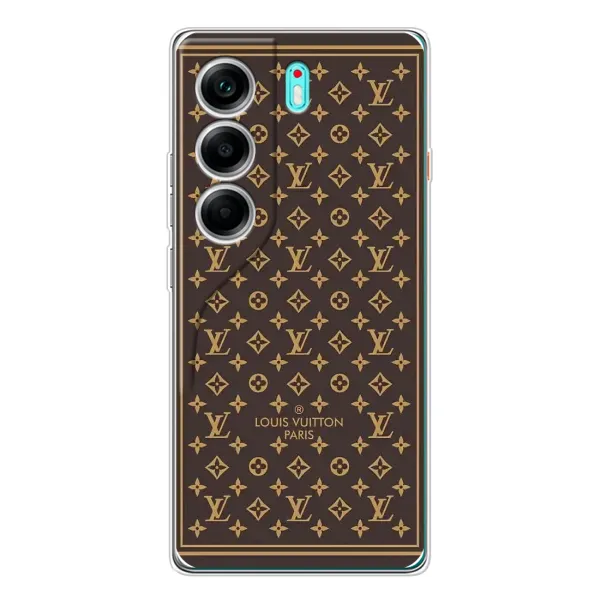 Чохол з принтом «шпалери LV» для TECNO Camon 40