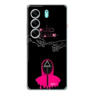 Чохол Гра в кальмара для TECNO Camon 40 (Мінімалізм Гра кальмара)
