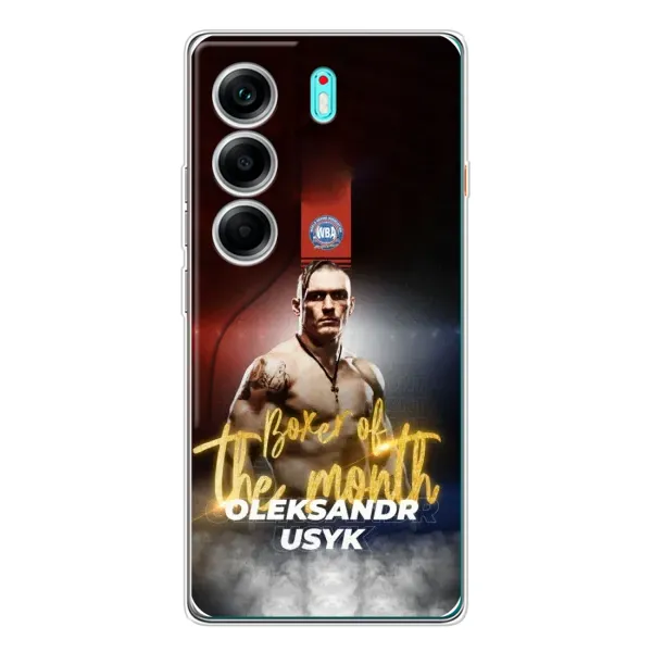Чохол з принтом «Olexandr Usyk» для TECNO Camon 40