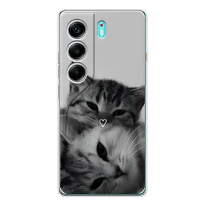 Чохол з малюнком кіт на TECNO Camon 40 (Пара котів)