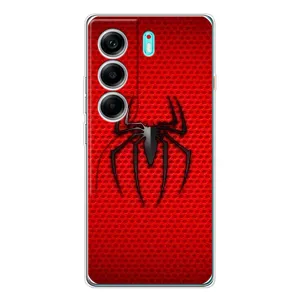 Чохол з людиною павуком для TECNO Camon 40 - (AlphaPrint) (Павук Марвел)