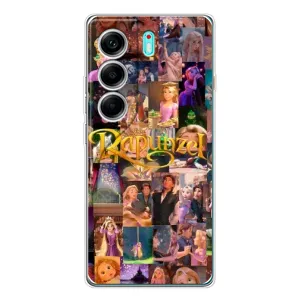 Чохол Рапунцель для TECNO Camon 40 (Колаж Рапунцель)