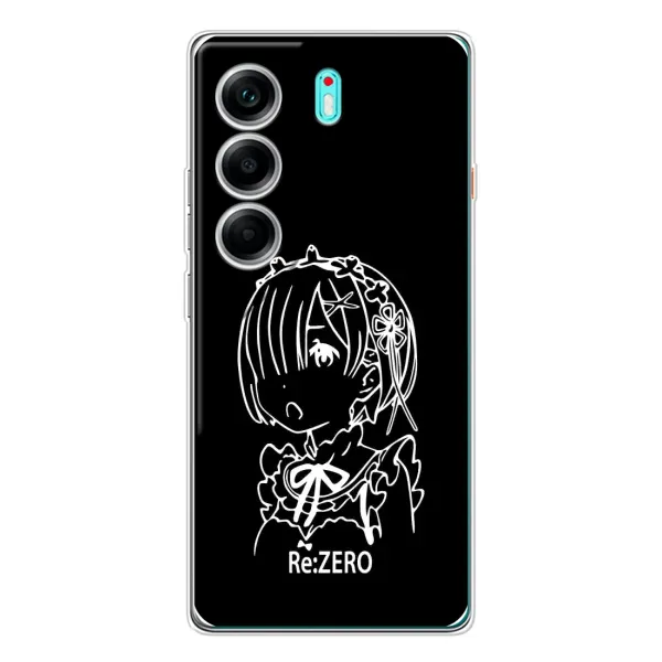 Чохол з принтом «Re: Zero» для TECNO Camon 40 Чохол з принтом «Re: Zero» для TECNO Camon 40