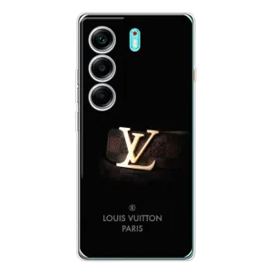 Чохли Луі Вітон для TECNO Camon 40 (AlphaPrint - LOUIS VUITTON) (ремінець LV)