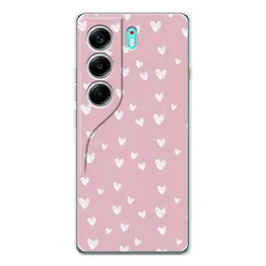 Чехол с розовым рисунком для TECNO Camon 40