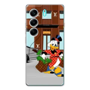 Чехли для TECNO Camon 40 - Скрудж МакДак Louis Vuitton (PREMIUMPrint) (Скрудж ЛВ)