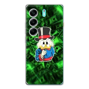 Чехлы для Телефон называется ТЕКНО Камон 40. - Scrooge MagDag (PREMIUMPrint) (Скрудж МакДак)