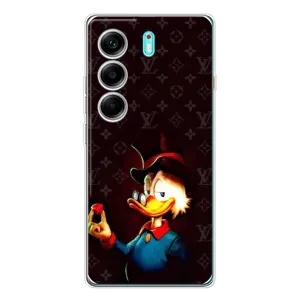 Чехли для TECNO Camon 40 - Скрудж МакДак Louis Vuitton (PREMIUMPrint)