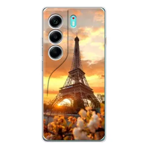 Чохол Ейфелева Вежа TECNO Camon 40 - (AlphaPrint) (Сонячня вежа)