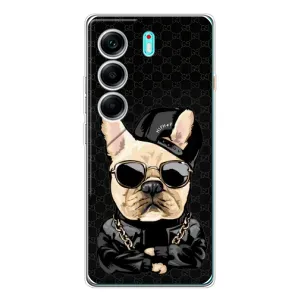 Чохли з крутими принтами для TECNO Camon 40 - (PREMIUMPrint) (Стильна собака)