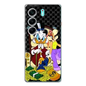 Чехли для TECNO Camon 40 - Скрудж МакДак Louis Vuitton (PREMIUMPrint) (Стильна Утка)