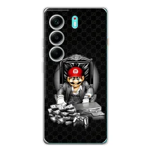 Чохли з крутими принтами для TECNO Camon 40 - (PREMIUMPrint) (Супер Маріо)