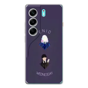 Чохол з принтом «Венздей і подруга» для TECNO Camon 40