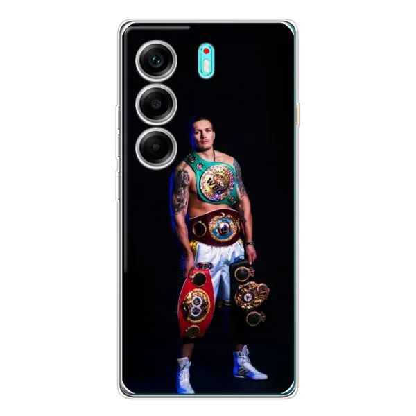 Чохол з принтом «Усик з поясами» для TECNO Camon 40