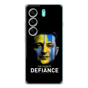 Чохол для TECNO Camon 40 (AlphaPrint - с принтом Зеленського) (В. Зеленский)
