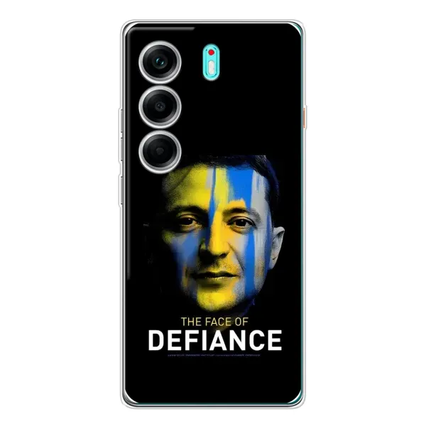 Чохол з принтом «В. Зеленский» для TECNO Camon 40