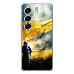 Чохол з принтом «Війна» для TECNO Camon 40