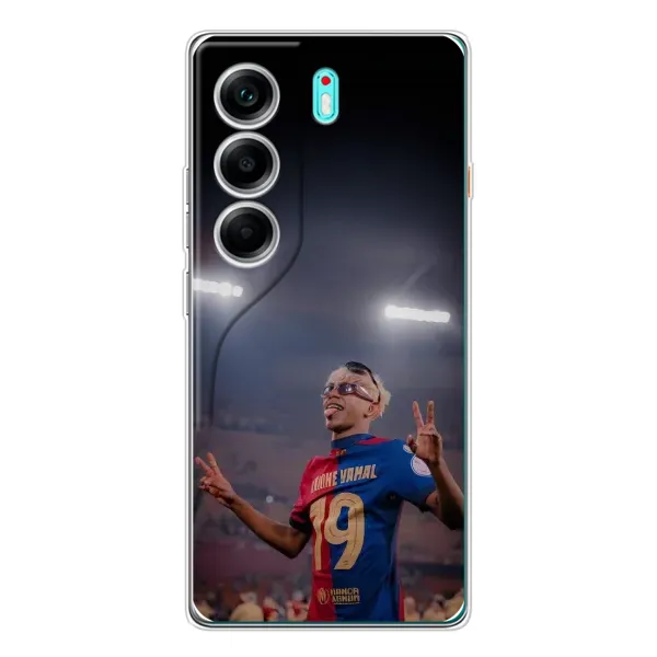 Чохол з принтом «Ямаль на стадіоні» для TECNO Camon 40 Чохол з принтом «Ямаль на стадіоні» для TECNO Camon 40