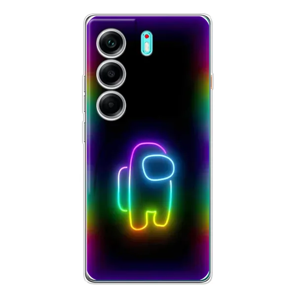 Чохол з принтом «Яскравий скін» для TECNO Camon 40