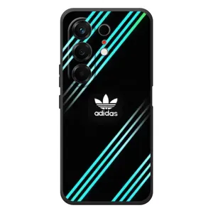 Чохли Адидас для TECNO Camon 50 (AlphaPrint) (Адідас з полосами)