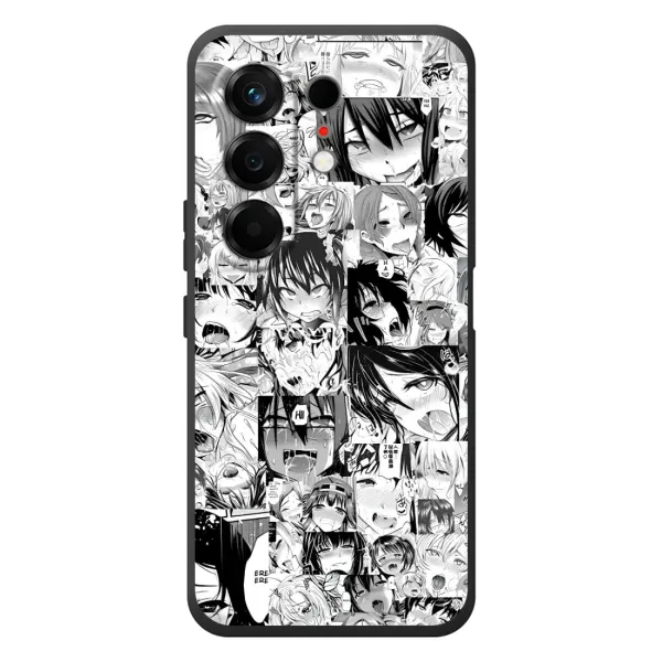 Чохол з принтом «Ahegao manga» для TECNO Camon 50
