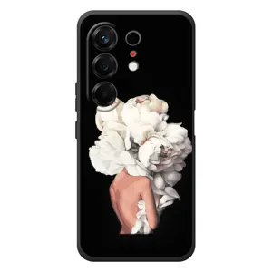 Чехлы (ART) Цветы на TECNO Camon 50 (VPrint)