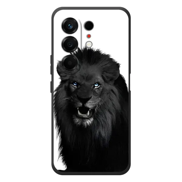 Чохол з принтом «Чорний ЛЕВ» для TECNO Camon 50