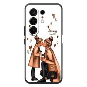 Чохол з друком для TECNO Camon 50 - (Мама з дитинкою) (AlphaPrint) (Донька і мама)