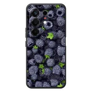 Чохли з фруктами для TECNO Camon 50 (VPrint) (Ожина)