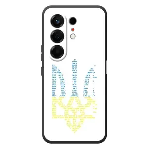 Чохли для TECNO Camon 50 Укр. Символіка (AlphaPrint) (Герб з букв)